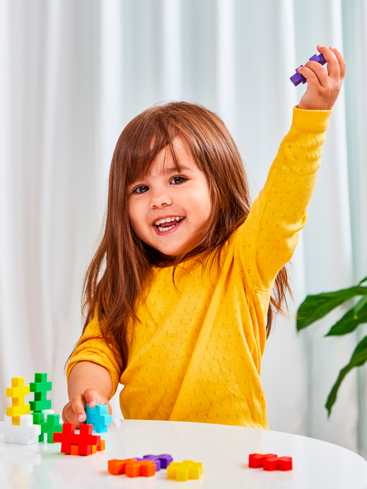 BIG Regnbue Farvemix - 100 stk